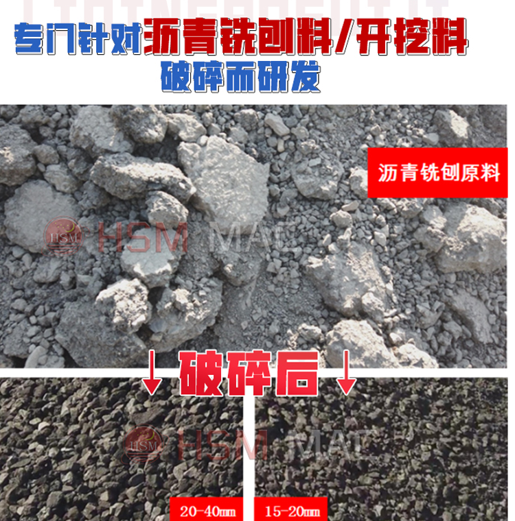 600x750型道路沥青铣刨料破碎机 沥青铣刨料双齿辊破碎机 600x750型道路沥青铣刨料破碎机 沥青铣刨料双齿辊破碎机